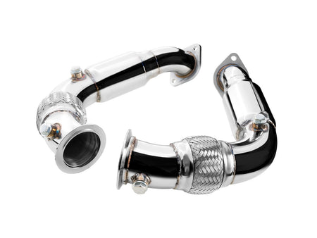 Downpipe BMW E70 X5, x5 50iX, x5 M S63, N63 2008-2013 + Silencer - FMIC-EXH-BB26-4