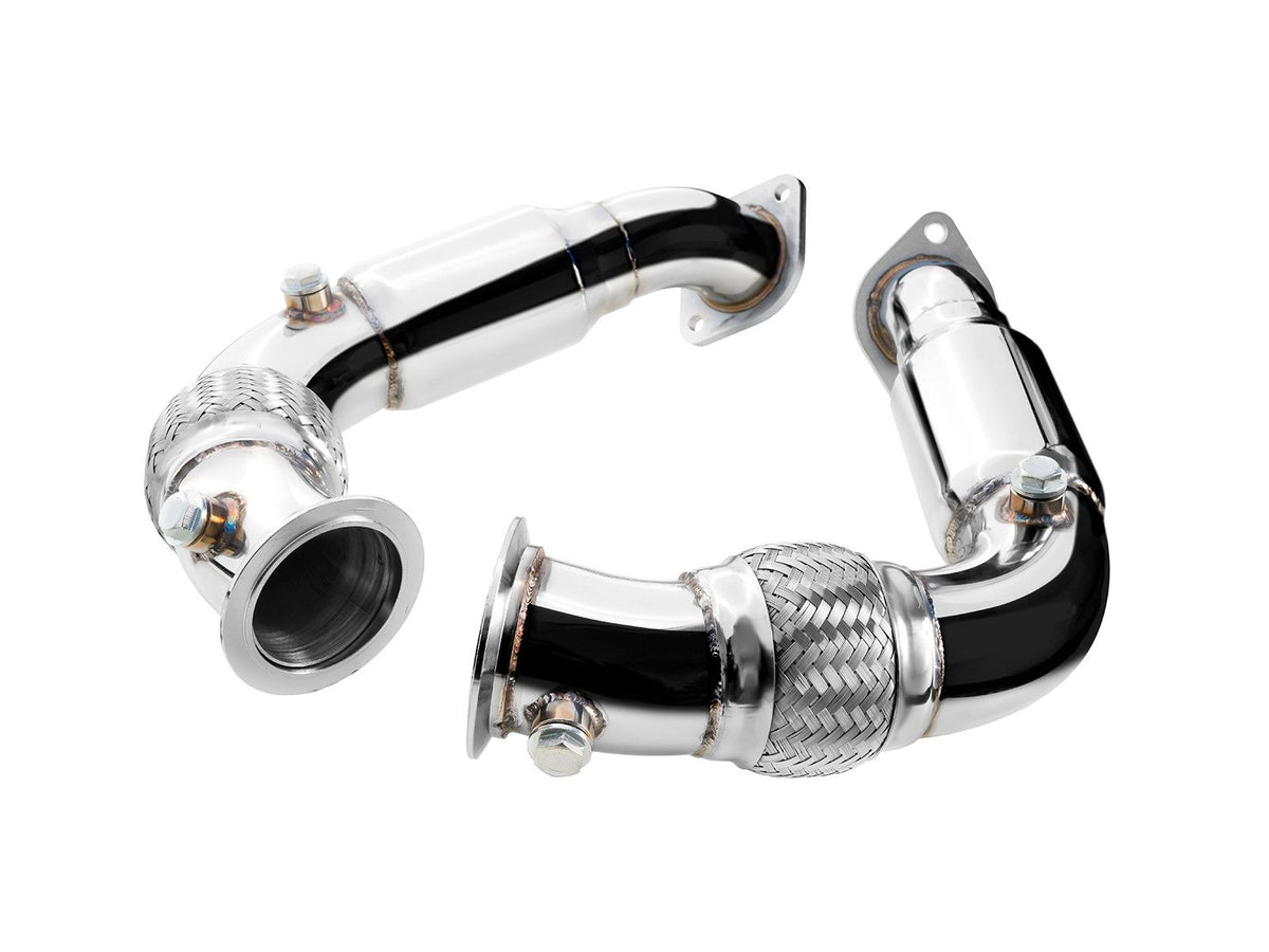 Downpipe BMW E71, E72 x6, x6 50iX, x6 M S63, N63 2007-2014 + Silencer - FMIC-EXH-BB26-5