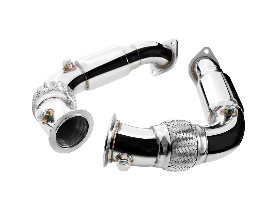 Downpipe BMW E71, E72 x6, x6 50iX, x6 M S63, N63 2007-2014 + Silencer - FMIC-EXH-BB26-5