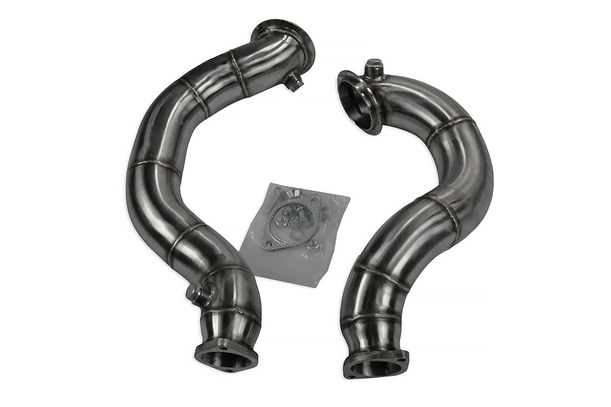 Downpipe za BMW E82 E88 E90 E91 E92 E93 M54 135i 335i 335ix 2005-2010 - FMIC-EXH-BB22