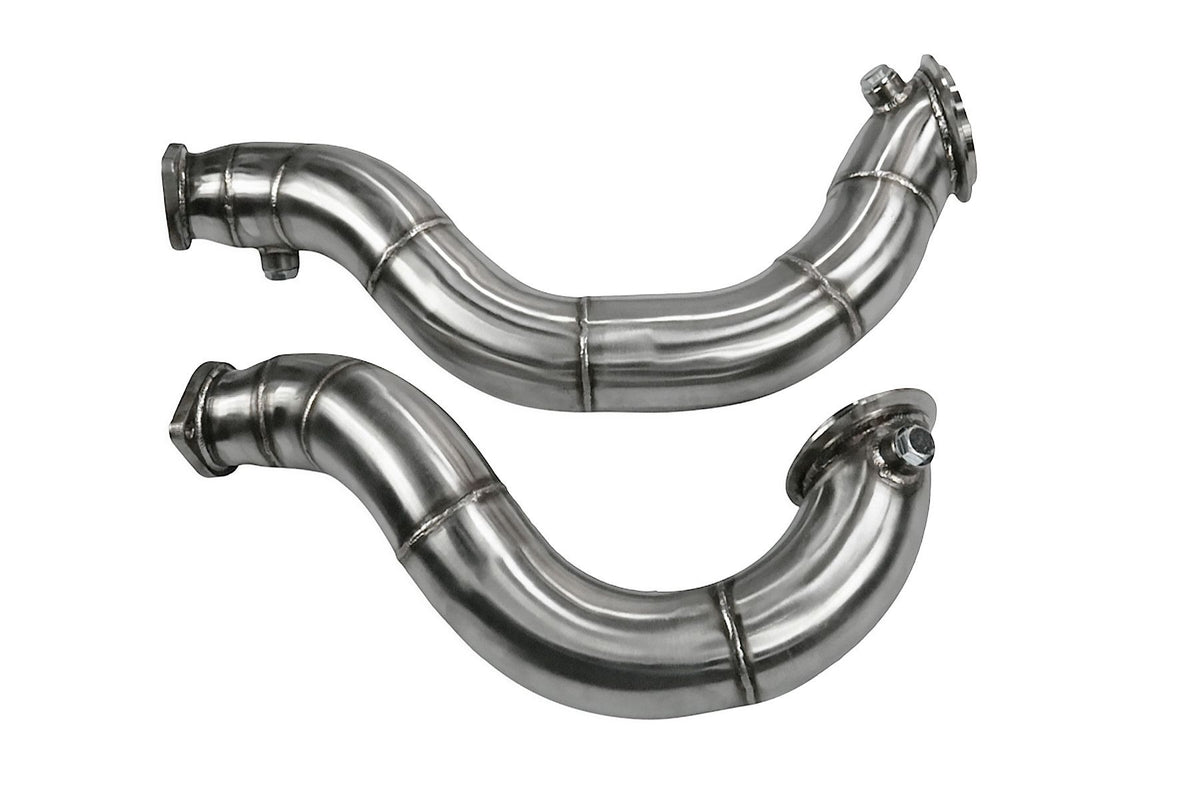 Downpipe za BMW E82 E88 E90 E91 E92 E93 M54 135i 335i 335ix 2005-2010 - FMIC-EXH-BB22