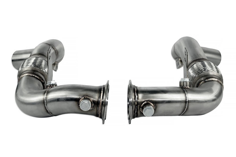 Downpipe za BMW F01 F02 F07 F10 F11 F15 F16 F85 F86 X6 X6M X5 X5M G11 G12 S63R N63B N63T - FMIC-EXH-BB19