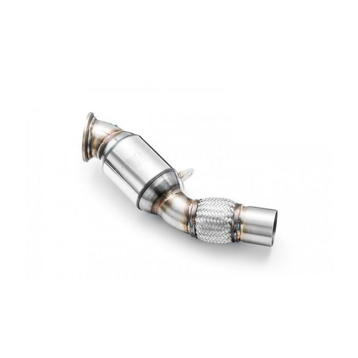 Downpipe BMW F32-F33-F36, F32-F33-F36 LCI 420i, 420ix, 430i, 430ix B48 2016- Euro 3 100 CPSI - RM-111117C-d-E3P1