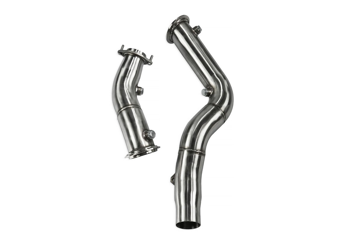 Downpipe BMW M3 M4 F80 F82 F83 S55 2014+ DP bez katalizatora - FMIC-EXH-BB09