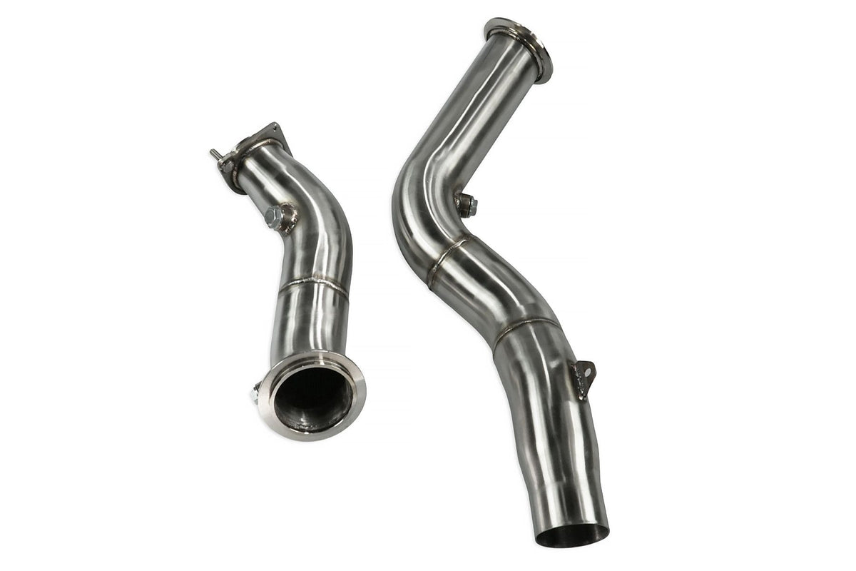 Downpipe BMW M3 M4 F80 F82 F83 S55 2014+ DP bez katalizatora - FMIC-EXH-BB09