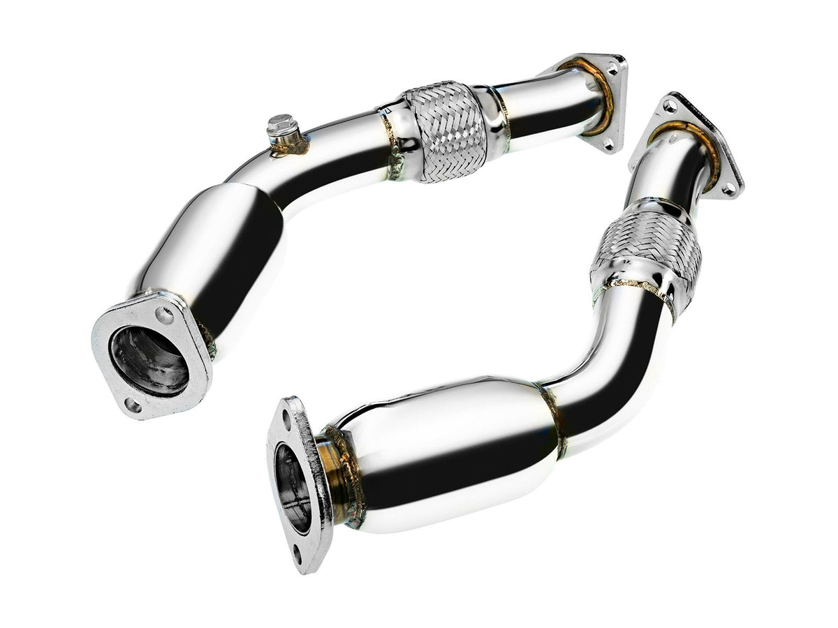 Downpipe za NISSAN 350Z Infiniti G35 bez katalizatora + SILENCER - FMIC-EXH-BB42