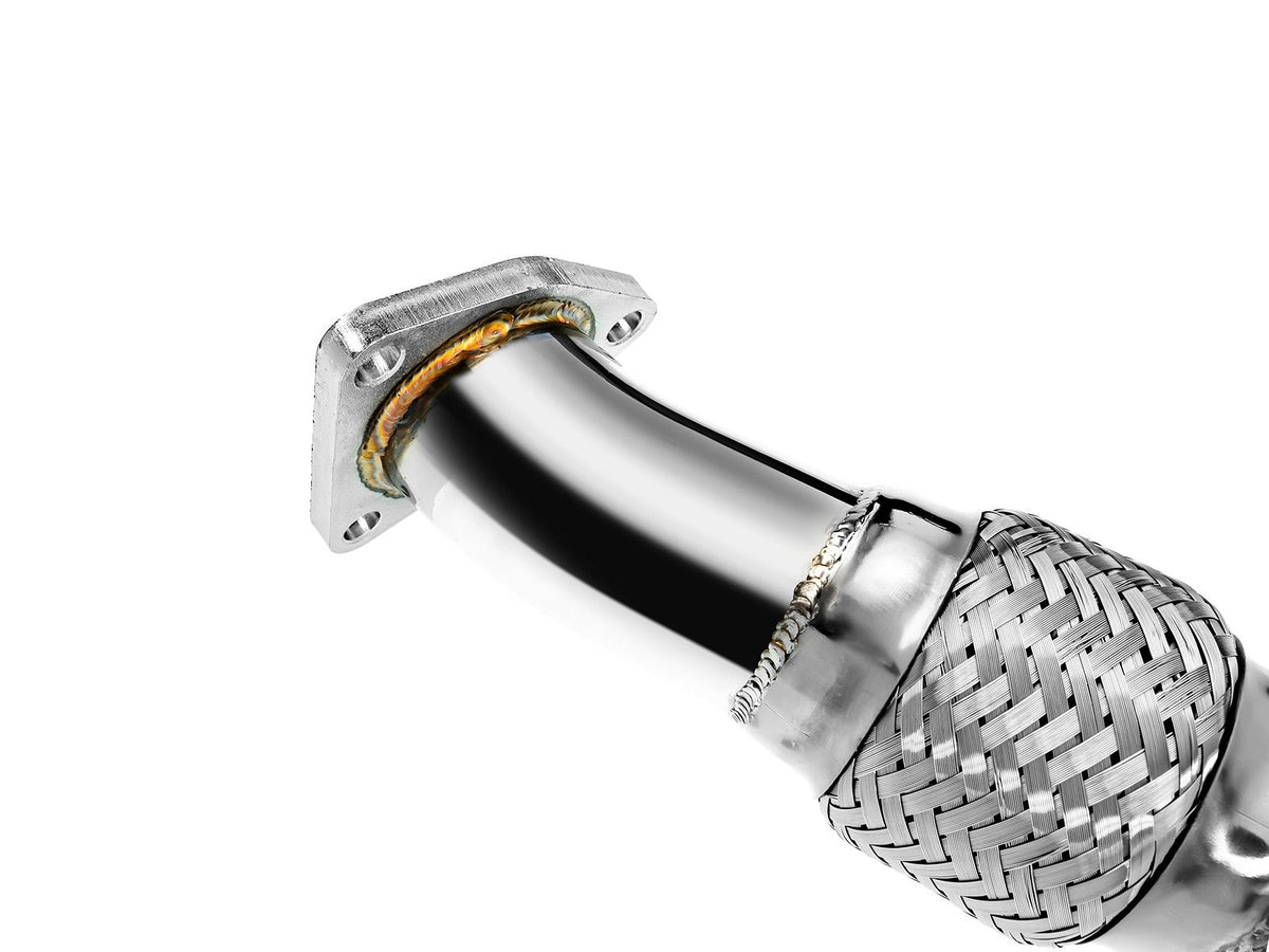 Downpipe za NISSAN 350Z Infiniti G35 bez katalizatora + SILENCER - FMIC-EXH-BB42
