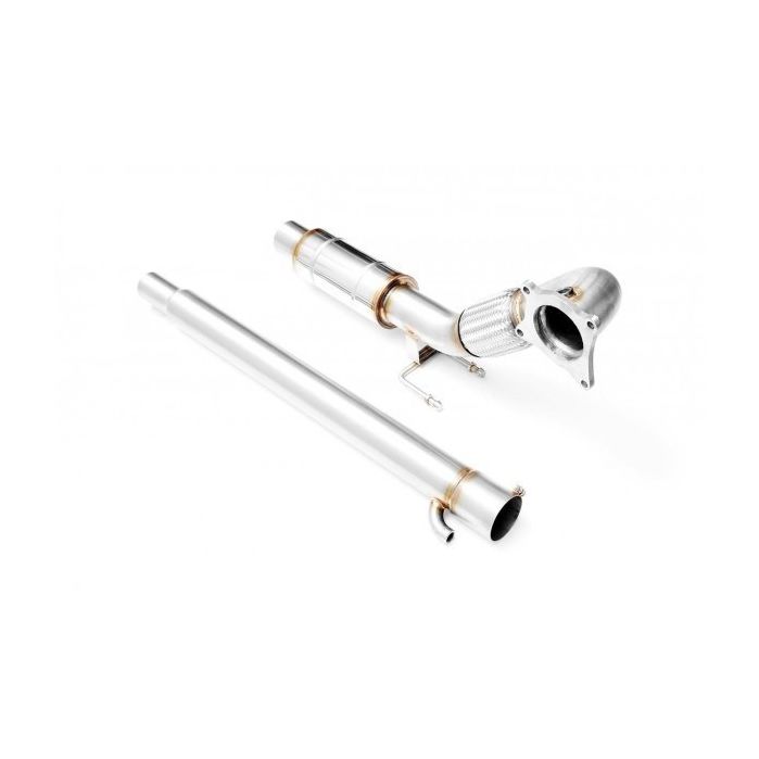 Downpipe SEAT Leon FR + SILENCER 2.0 TSI Mk2 2007-2011 - RM-213104S-i