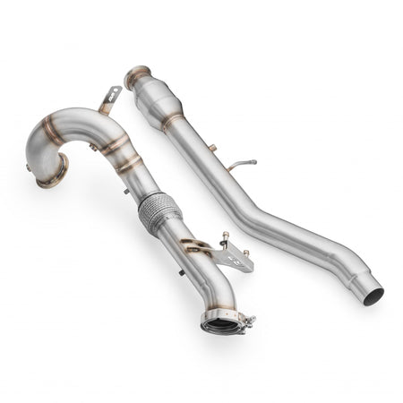 Downpipe with silencer RM Motors for Volkswagen Arteon 2.0 TSI - PROM.213520+213521S