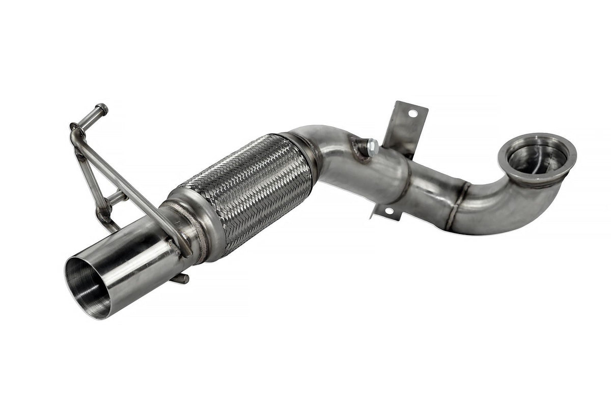 Downpipe za VW Golf VII R Passat Audi S3 Seat Leon Cupra Škoda Superb – 2.0 TFSI/TSI EA888 - FMIC-EXH-BB14