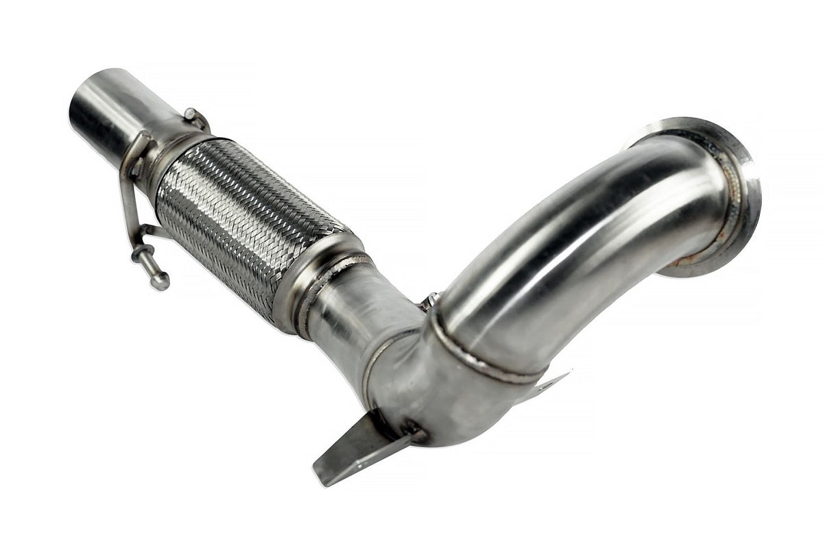 Downpipe za VW Golf VII R Passat Audi S3 Seat Leon Cupra Škoda Superb – 2.0 TFSI/TSI EA888 - FMIC-EXH-BB14