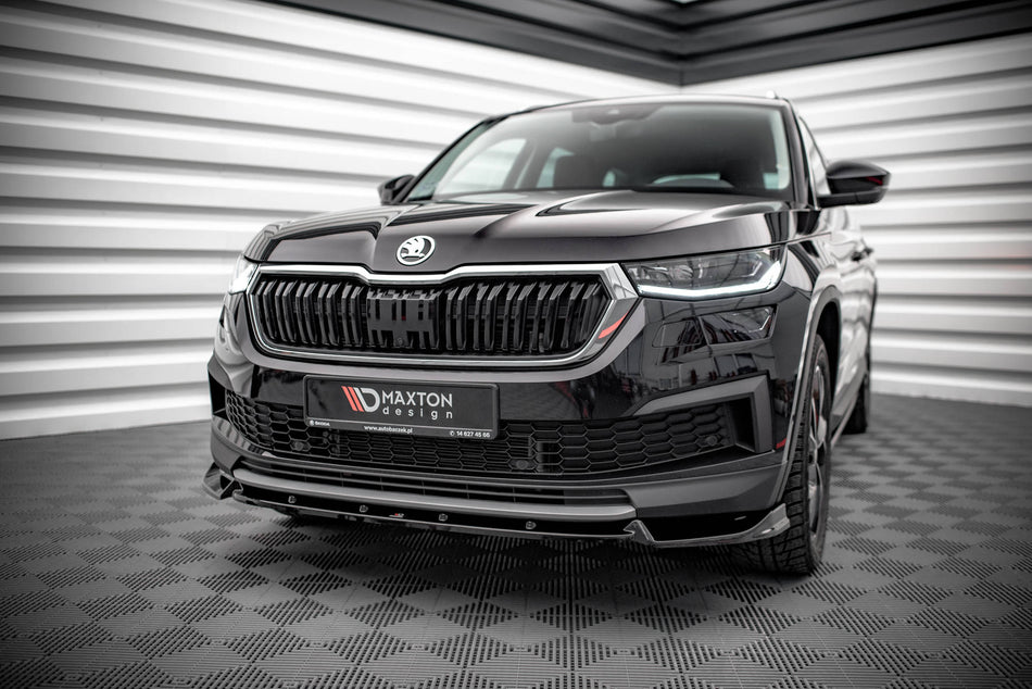 Prednji splitter V.1 odgovara za Škodu Kodiaq Mk1 Facelift