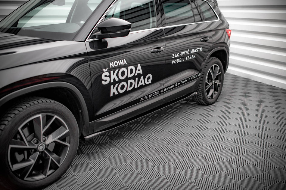 Bočni difuzori za pragove pogodni za Škodu Kodiaq Mk1 Facelift