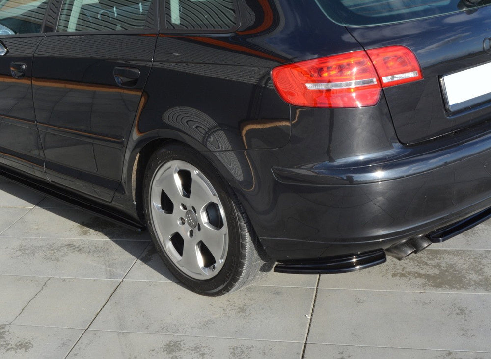 Stražnji bočni spliteri za Audi A3 Sportback 8P / 8P Facelift