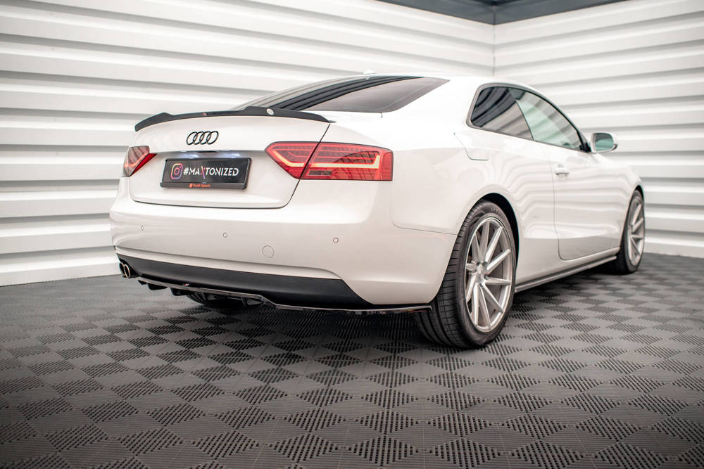 CUP diffuser approach SET for Audi A5 8T B8 S-Line S5 rear apron FLaps DTM with vB