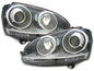 Prednja svjetla DEPO pogodna za VW Golf V 5 (2003-2009) Jetta (2003-2009) GTI Look Black