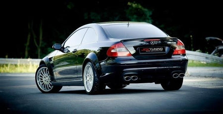 BODYKIT + BONNET suitable for Mercedes CLK W209 BLACK SERIES LOOK