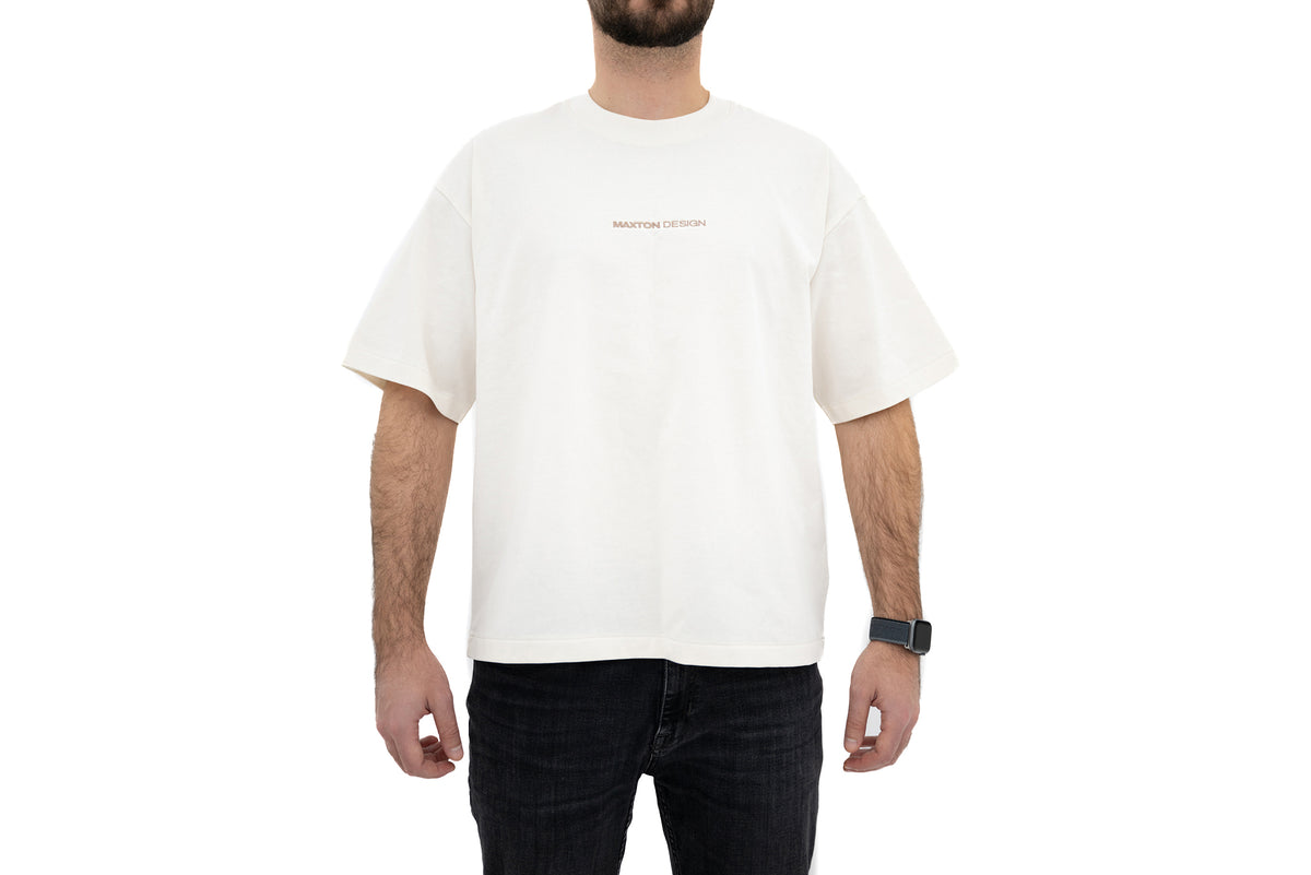 Beige T-Shirt Maxton Design
