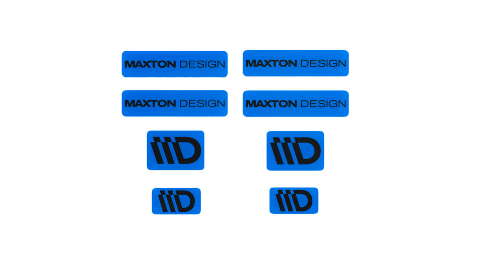 Black and Red 3D Sticker Set Maxton Design