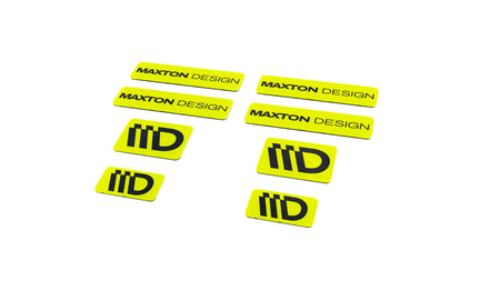 Black and Red 3D Sticker Set Maxton Design