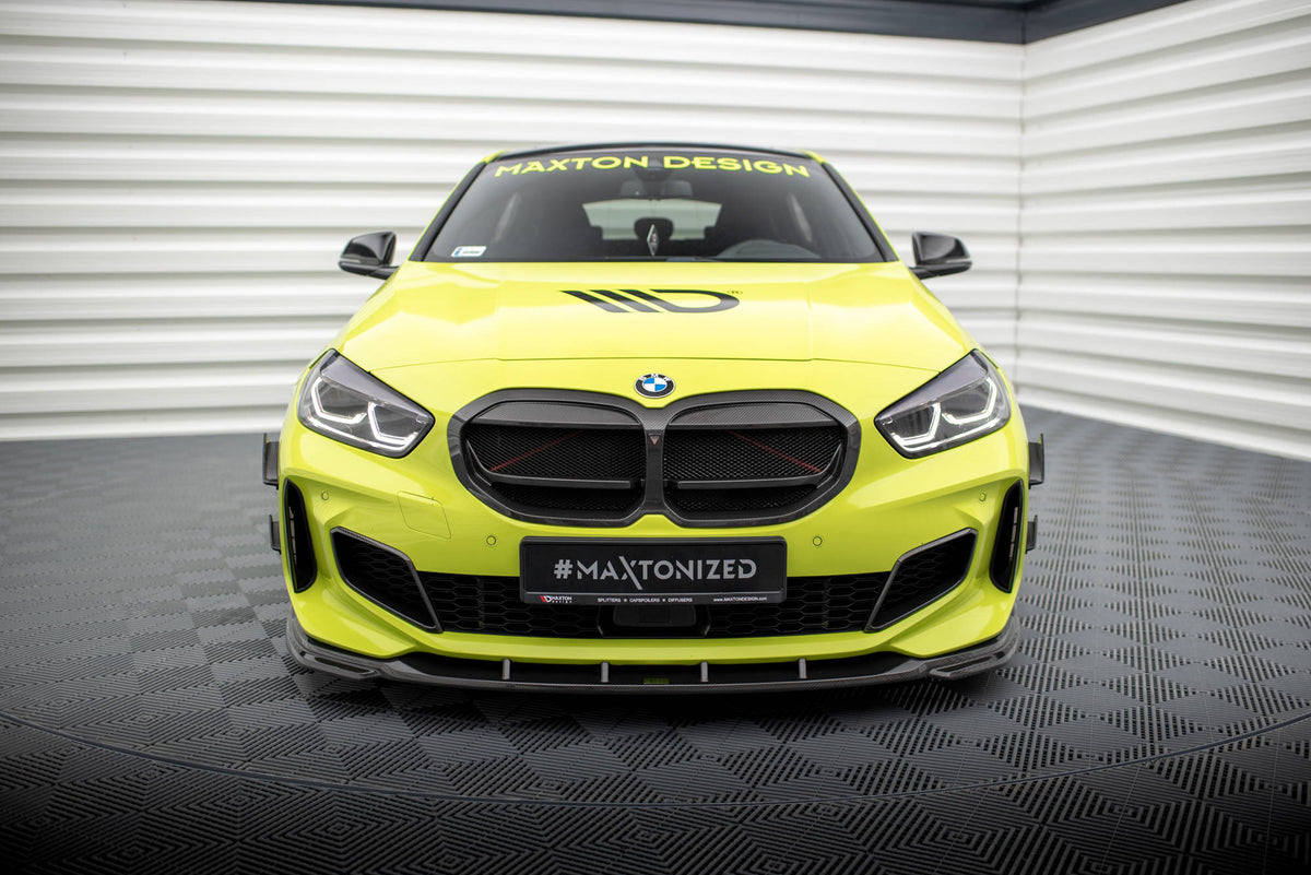 Carbon Fiber Front Bumper Wings (Canards) Prepreg suitable for BMW 1 M-Pack /  M135i / 128ti F40