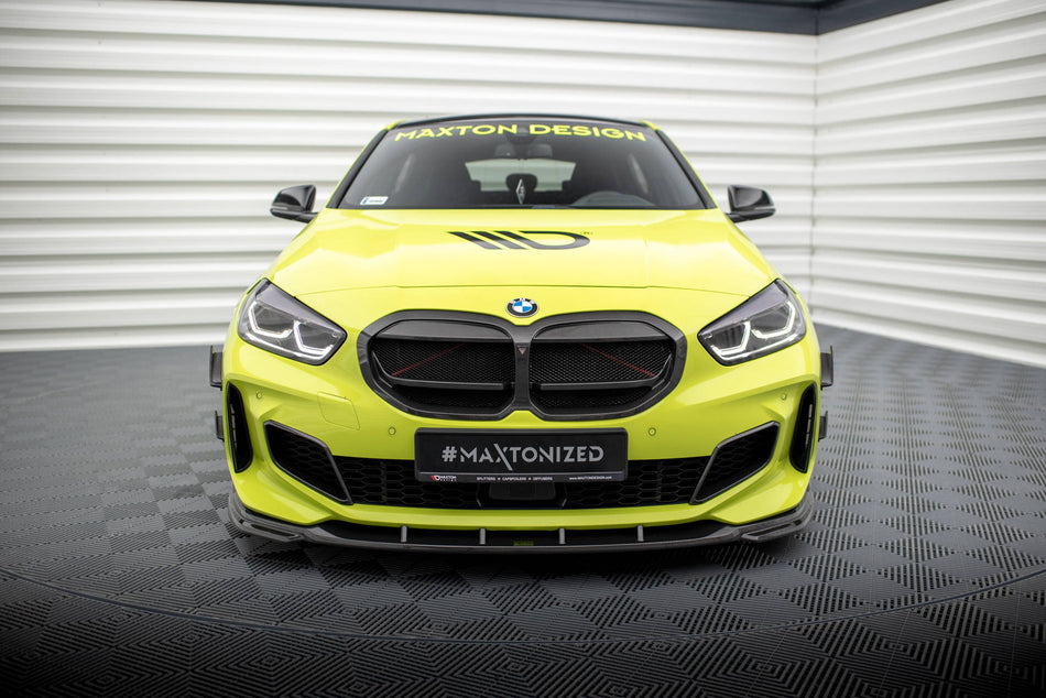 Carbon Fiber Front Bumper Wings (Canards) Prepreg suitable for BMW 1 M-Pack /  M135i / 128ti F40