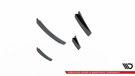 Carbon Fiber Front Bumper Wings (Canards) Prepreg suitable for BMW 1 M-Pack /  M135i / 128ti F40
