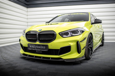 Carbon Fiber Front Splitter Prepreg suitable for BMW 1 M-Pack / M135i / 128ti F40