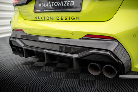 Carbon Fiber Rear Diffuser Prepreg V.1 + Milltek Sport Exhaust suitable for BMW 1 F40 M135i