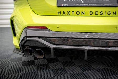Carbon Fiber Rear Diffuser Prepreg V.1 + Milltek Sport Exhaust suitable for BMW 1 F40 M135i