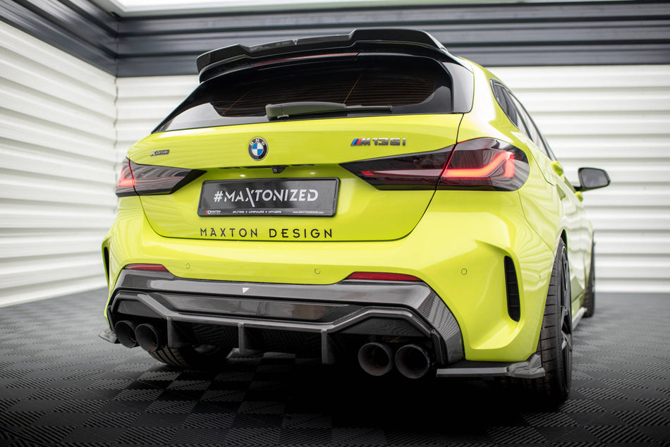 Carbon Fiber Rear Diffuser Prepreg V.1 + Milltek Sport Exhaust suitable for BMW 1 F40 M135i