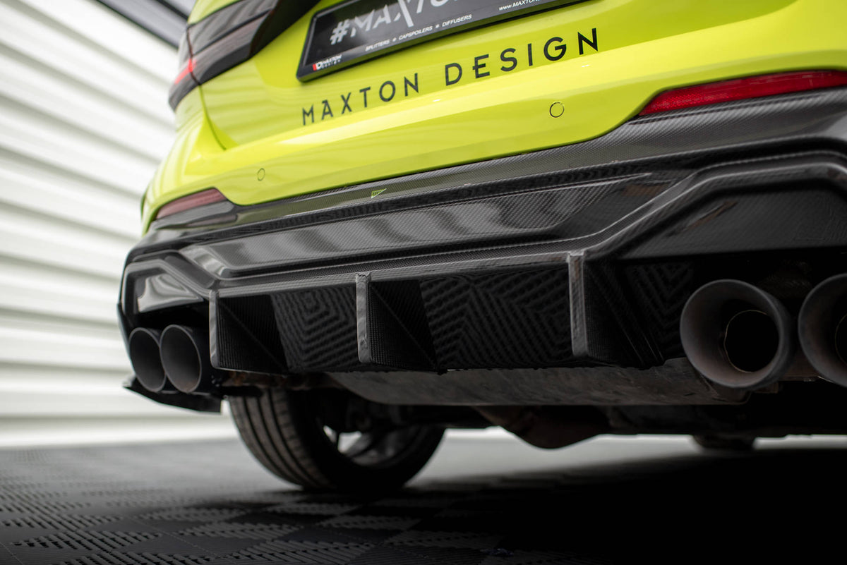 Carbon Fiber Rear Diffuser Prepreg V.1 + Milltek Sport Exhaust suitable for BMW 1 F40 M135i
