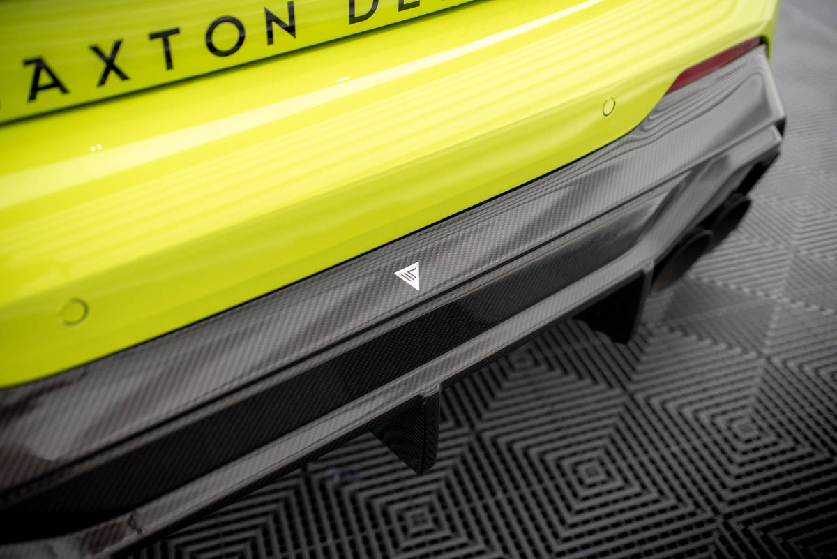 Carbon Fiber Rear Diffuser Prepreg V.1 + Milltek Sport Exhaust suitable for BMW 1 F40 M135i