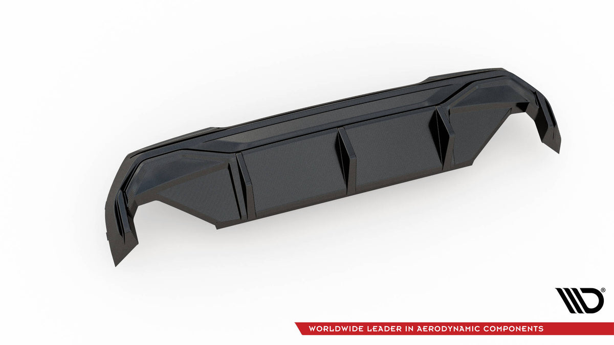 Carbon Fiber Rear Diffuser Prepreg V.1 + Milltek Sport Exhaust suitable for BMW 1 F40 M135i