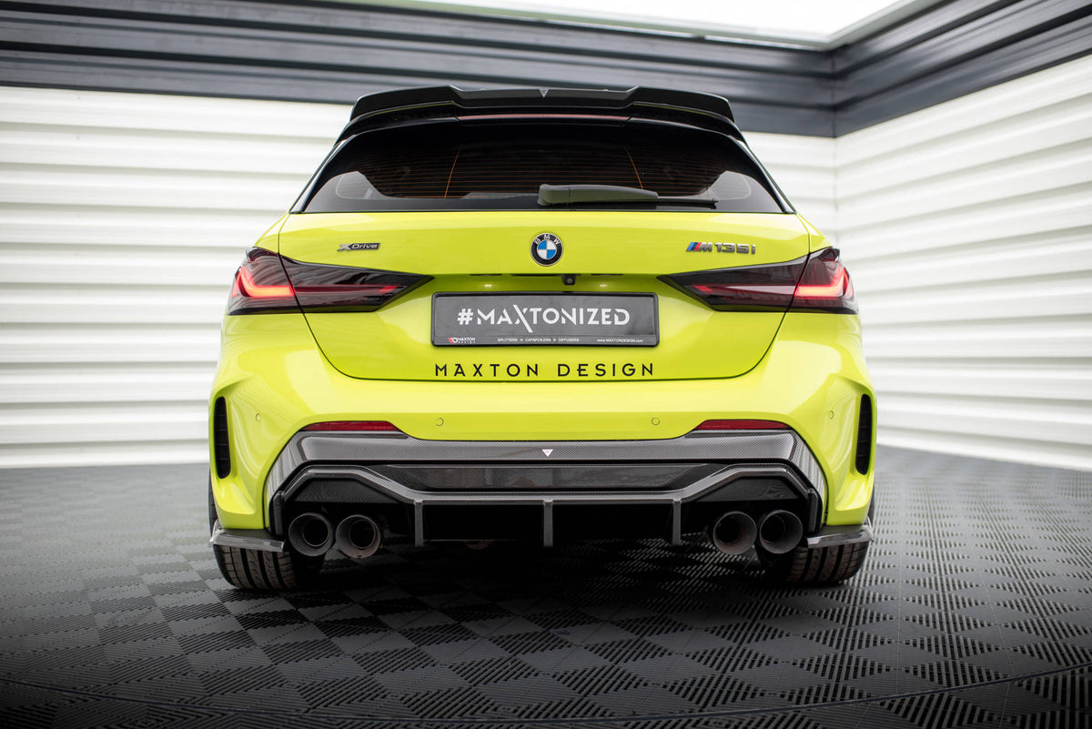 Carbon Fiber Rear Diffuser Prepreg V.1 + Milltek Sport Exhaust suitable for BMW 1 F40 M135i