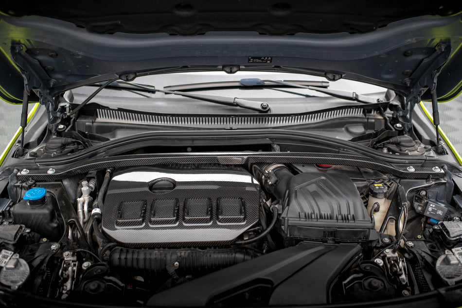 Carbon Fiber Strut Bar Cover suitable for BMW M135i F40 / F70