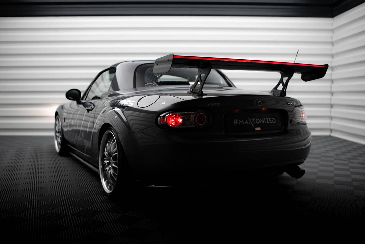 Carbon Spoiler + LED suitable for Mazda MX5 Hardtop NC(MK3)