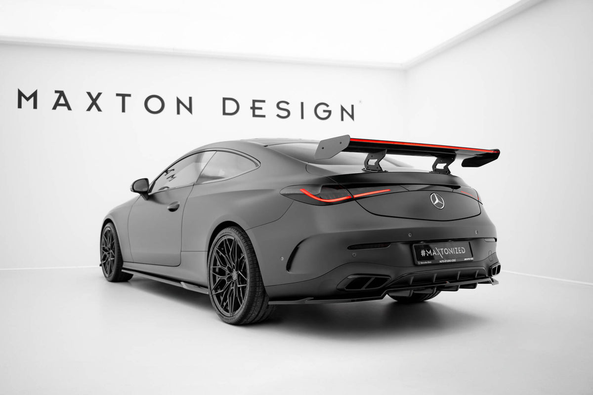 Carbon Spoiler V.1 + LED suitable for Mercedes-Benz CLE AMG-Line C236