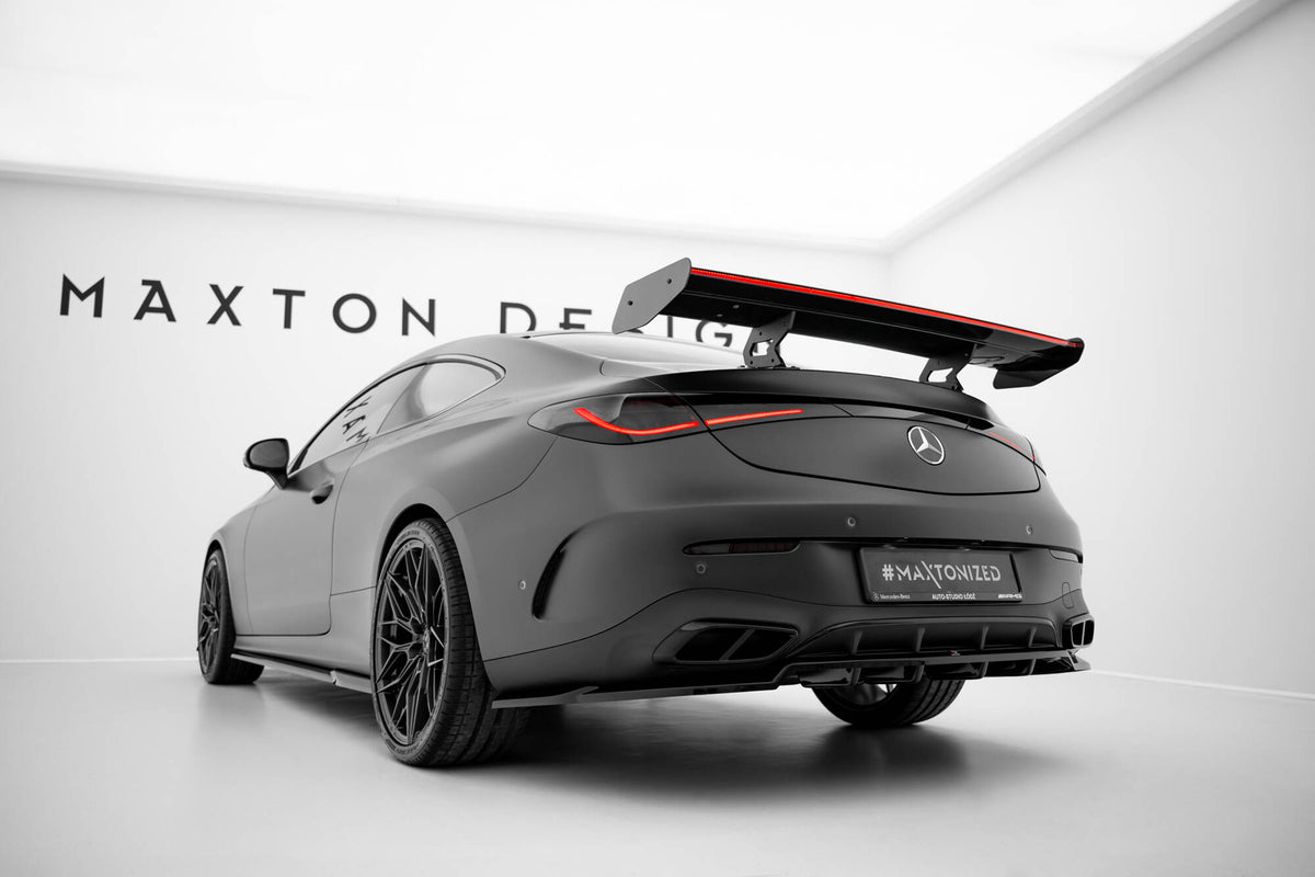 Carbon Spoiler V.1 + LED suitable for Mercedes-Benz CLE AMG-Line C236