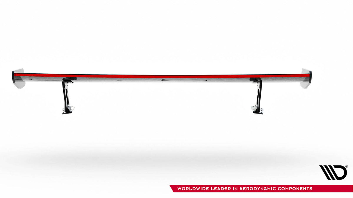 Carbon Spoiler With External Brackets Uprights + LED suitable for BMW 4 F32 / 4 F32 M-Pack Coupe