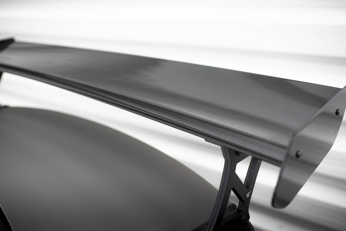 Carbon Spoiler With External Brackets Uprights + LED suitable for BMW M4 G82 / G82 Facelift / M440i / 4 M-Pack G22 / G22 Facelift