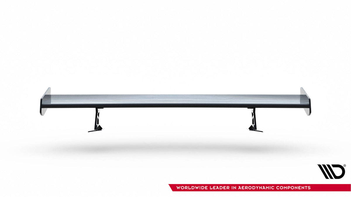 Carbon Spoiler With External Brackets Uprights V.2 suitable for Audi A5 / A5 S-Line / S5 / RS5 Coupe F5 / F5 Facelift