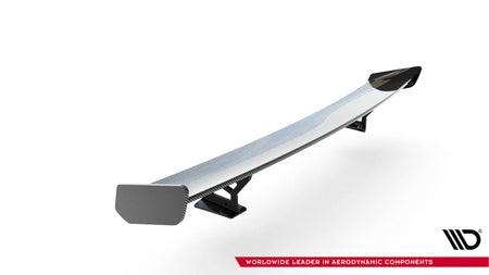 Carbon Spoiler With External Brackets Uprights V.2 suitable for Audi A5 / A5 S-Line / S5 / RS5 Coupe F5 / F5 Facelift