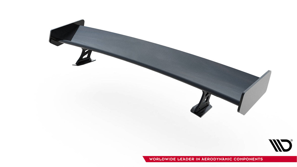 Carbon Spoiler With External Brackets Uprights suitable for Audi A5 Coupe 8T