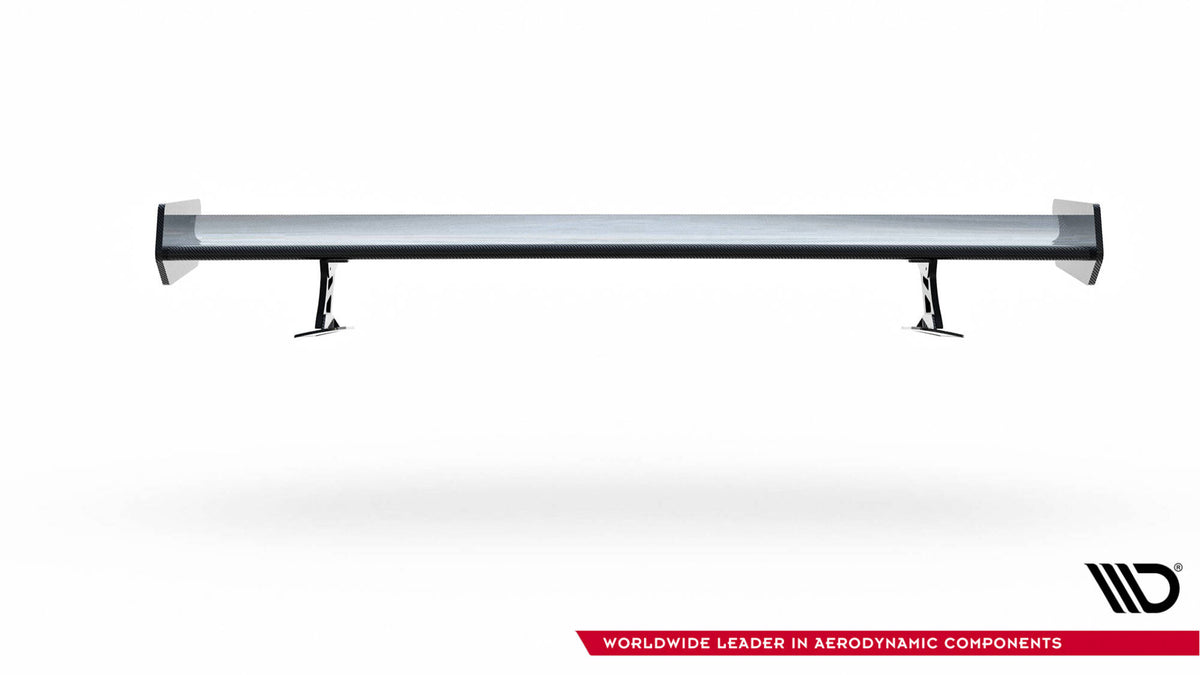 Carbon Spoiler With External Brackets Uprights suitable for Audi A5 Coupe 8T