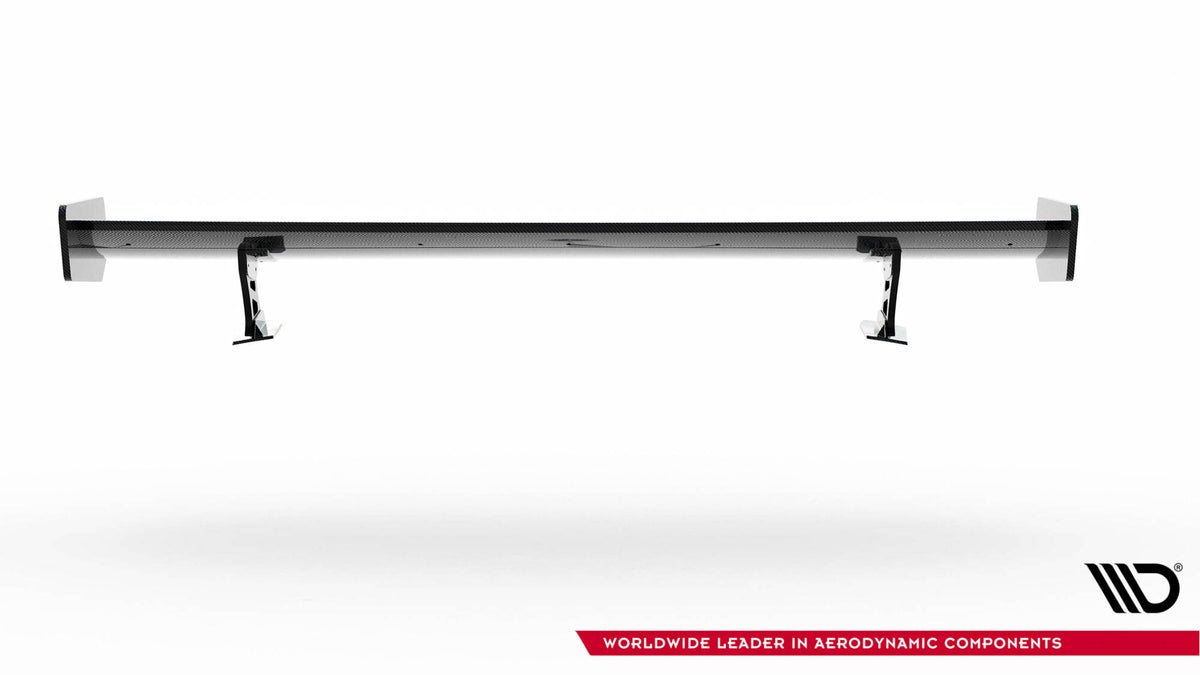 Carbon Spoiler With External Brackets Uprights suitable for Audi A5 Coupe 8T