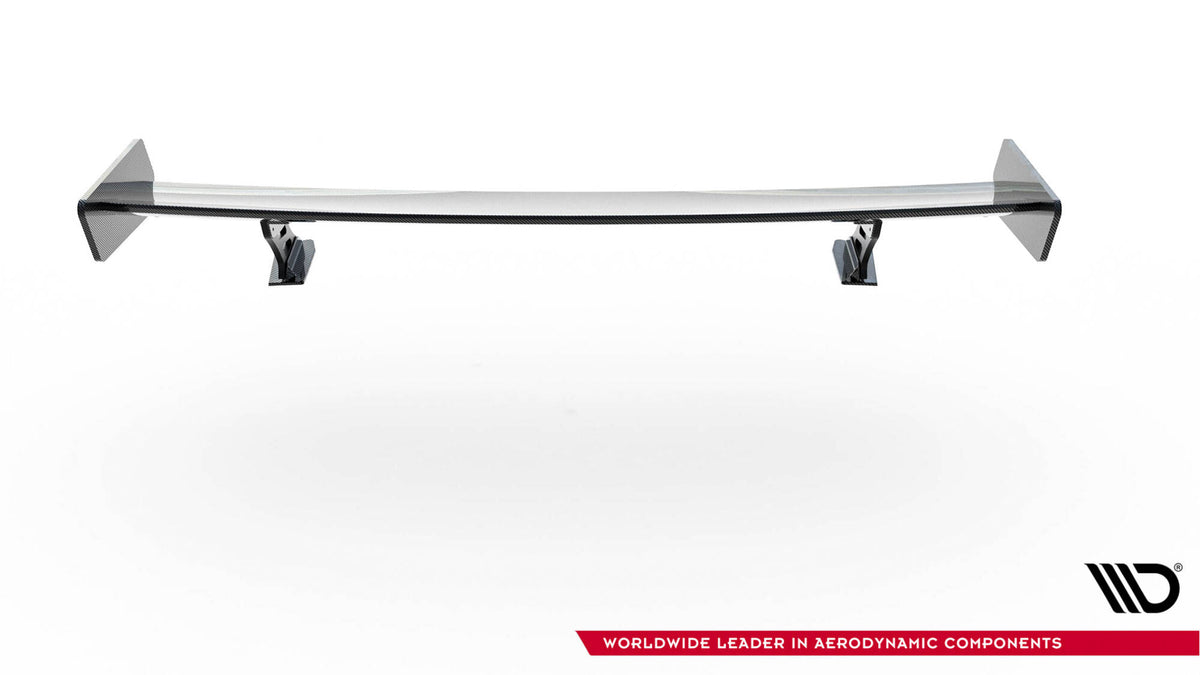 Carbon Spoiler With External Brackets Uprights suitable for Audi A5 Coupe 8T