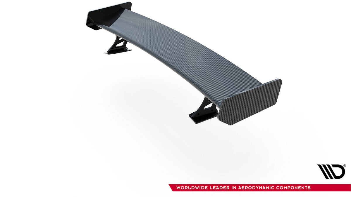Carbon Spoiler With External Brackets Uprights suitable for Audi A5 Coupe 8T