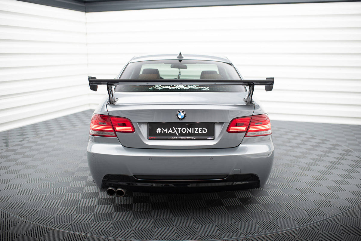 Carbon Spoiler With External Brackets Uprights suitable for BMW 3 / M3 Coupe E92