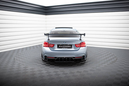 Carbon Spoiler With External Brackets Uprights suitable for BMW 4 F32 / 4 F32 M-Pack Coupe